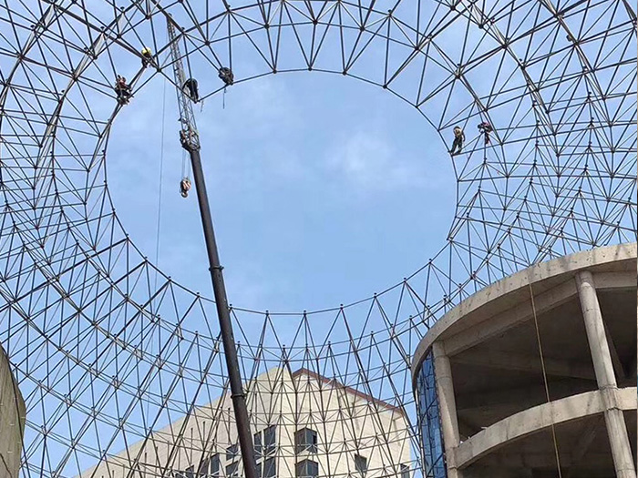 德兴网架螺栓球加工流程